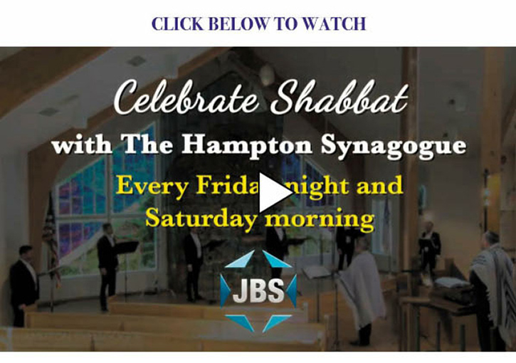 Shabbat Torah Study - The Hampton Synagogue